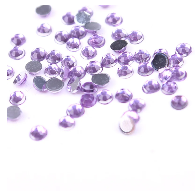 Nail Art Renkli Taş Tırnak Süsleme