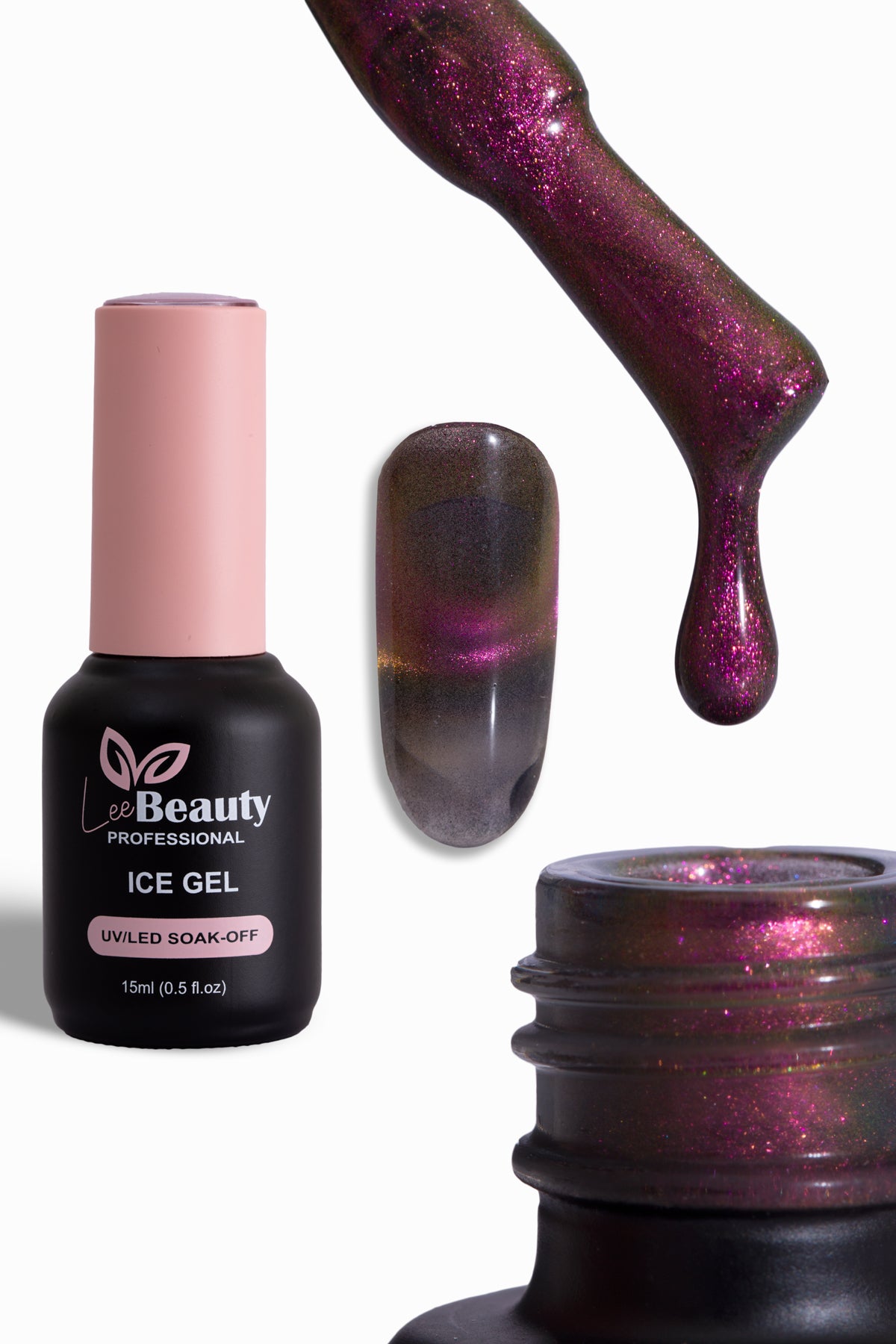 Lee Beauty Professional Kedi Gözü Oje 15 mL No:I08