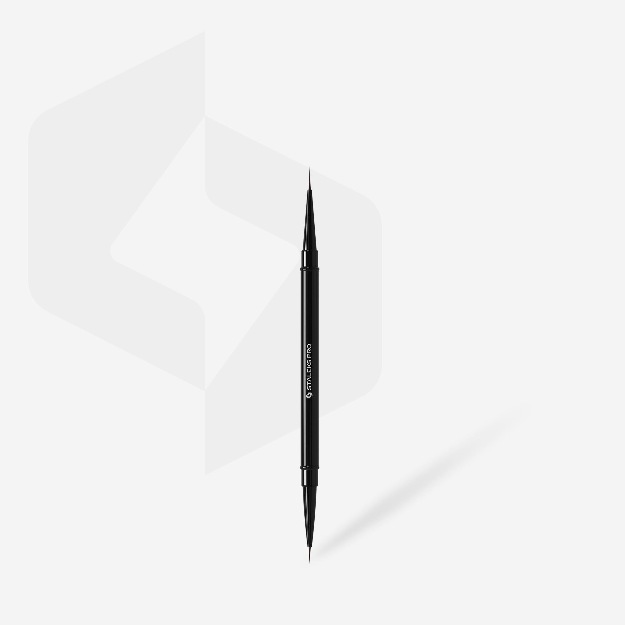 Staleks EXPERT Çift Taraflı Liner Fırça 7 mm / Liner 10 mm