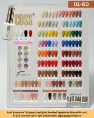 Coss Premium Kalıcı Oje 12 ml (01-60)