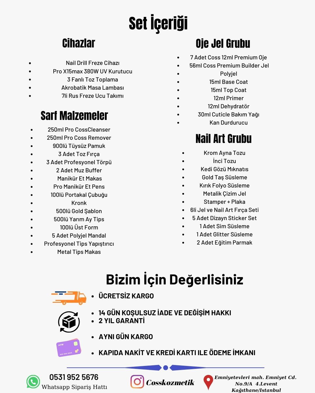 Profesyonel Protez Tırnak Seti - Full Tırnak Seti - 2