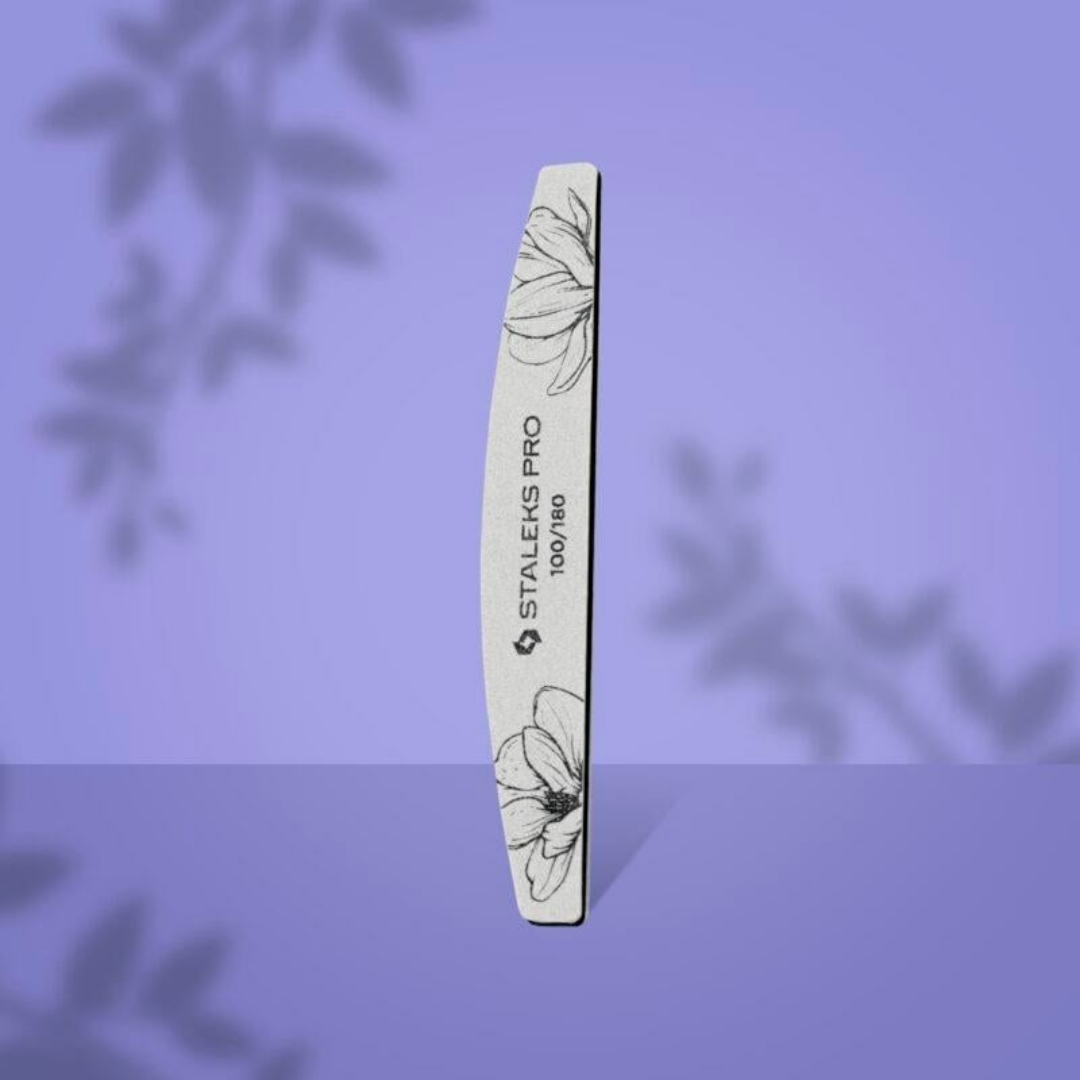 Staleks Yarım Ay Kağıt Tırnak Törpüsü EXPERT 40 100/180 Grit (25 Adet)