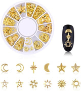 Nail Art Gold Taş Tırnak Süsleme