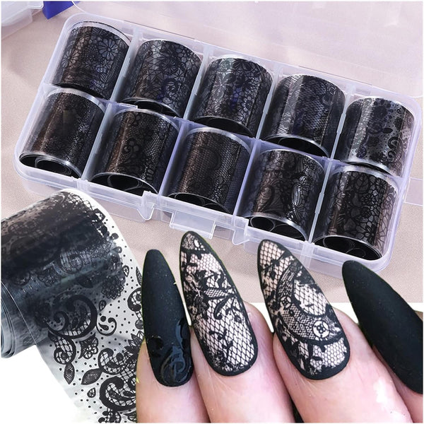 Nail Art Tırnak Süsleme Dizayn Folyo Seti