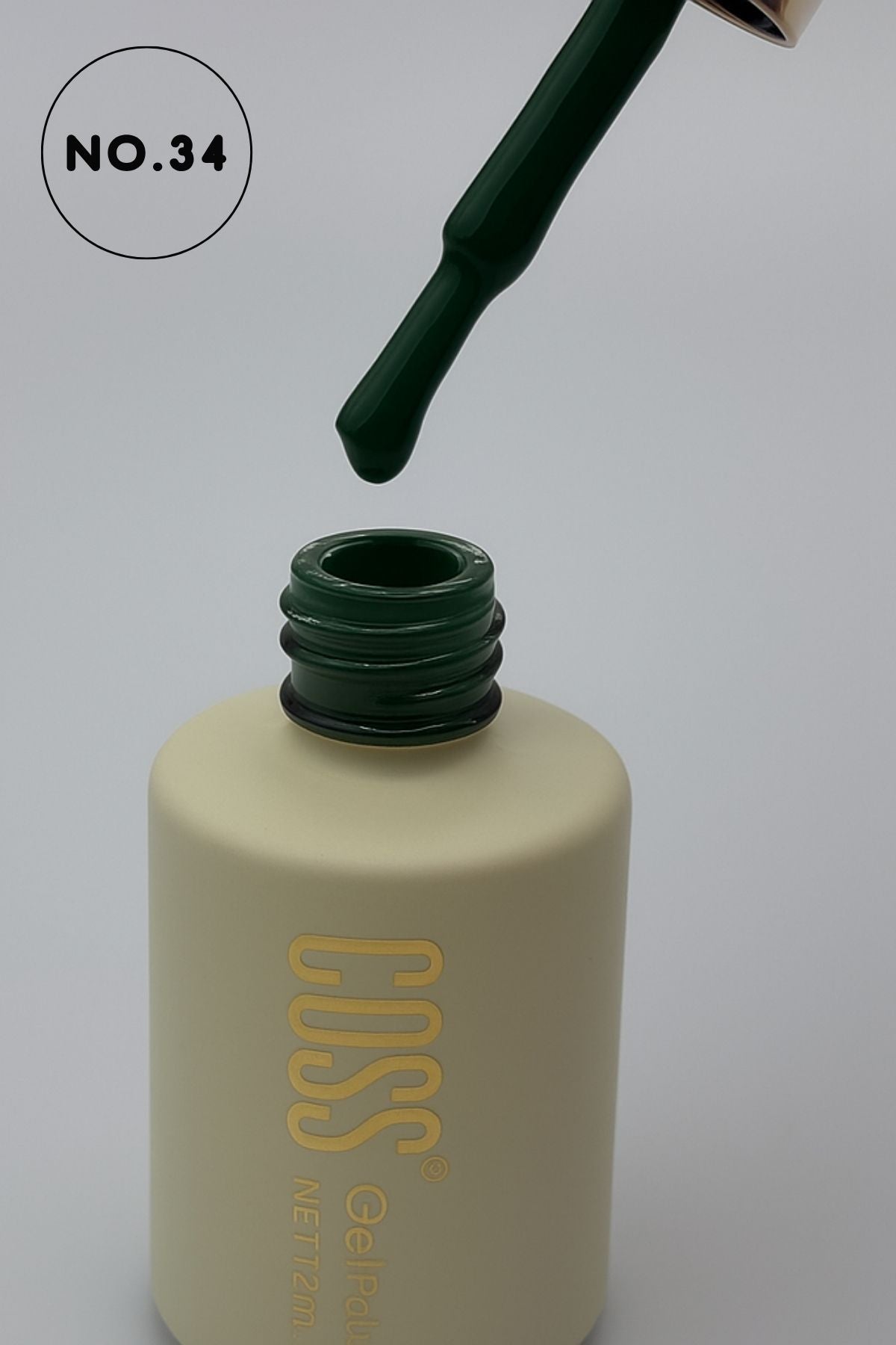 Coss Premium Kalıcı Oje 12 ml No:34