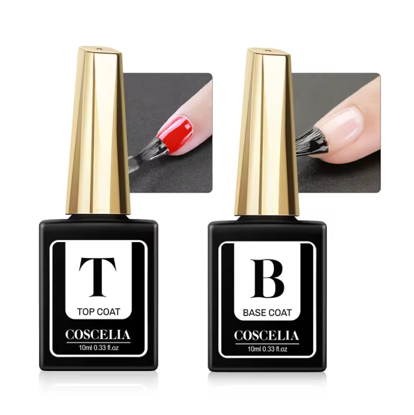 Coscelia Top Coat  ve Base Coat 10 Ml