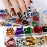 Nail Art Tam Folyo Set