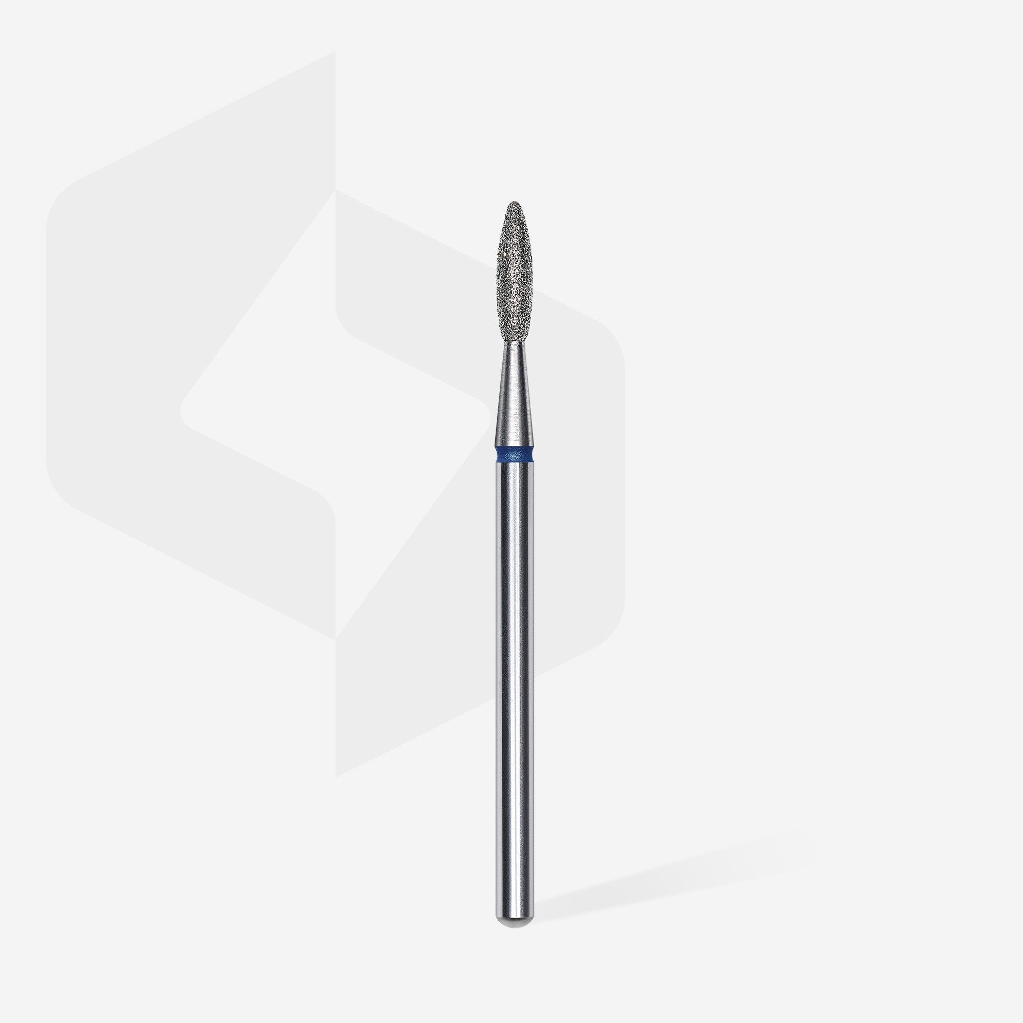 Staleks Elmas Alev Freze, Mavi, Çap 2,1 mm, Çalışma Kısmı 8 mm